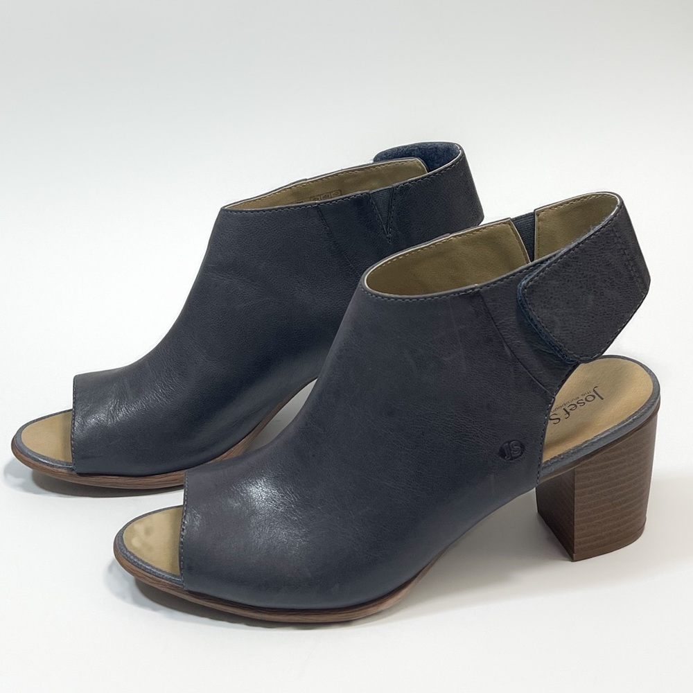 Josef Siebel Blue Slate Leather Bonnie Sandal 41